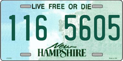NH license plate 1165605