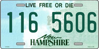 NH license plate 1165606