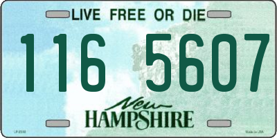NH license plate 1165607