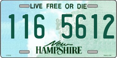 NH license plate 1165612