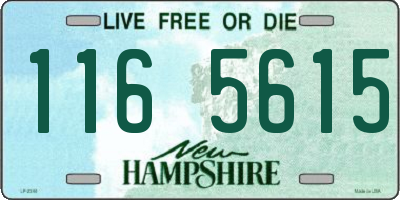 NH license plate 1165615