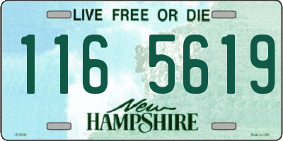 NH license plate 1165619