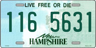 NH license plate 1165631