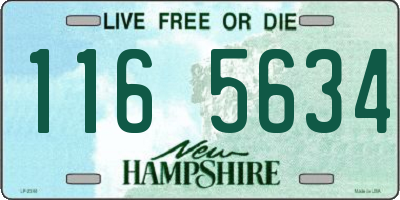 NH license plate 1165634