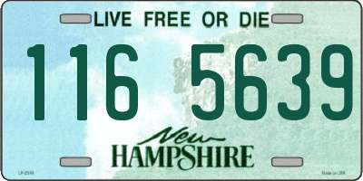 NH license plate 1165639