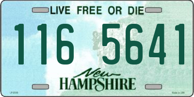 NH license plate 1165641