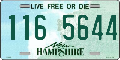 NH license plate 1165644