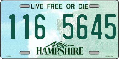NH license plate 1165645