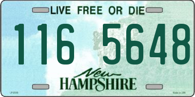 NH license plate 1165648
