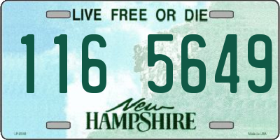 NH license plate 1165649