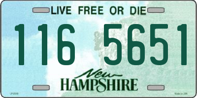 NH license plate 1165651