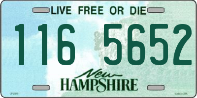 NH license plate 1165652