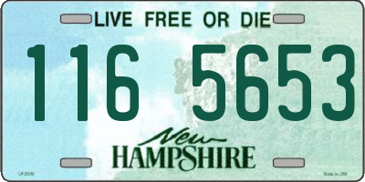 NH license plate 1165653