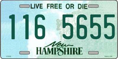 NH license plate 1165655