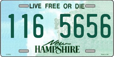 NH license plate 1165656
