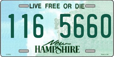 NH license plate 1165660
