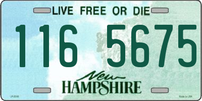 NH license plate 1165675