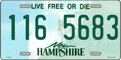 NH license plate 1165683