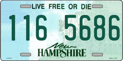 NH license plate 1165686