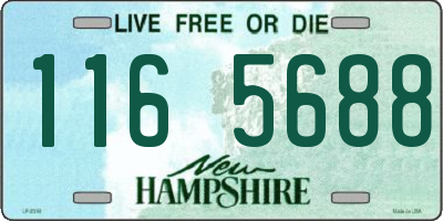 NH license plate 1165688
