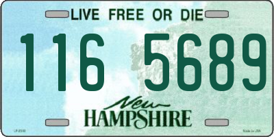NH license plate 1165689