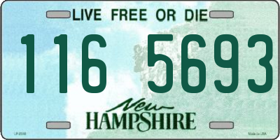 NH license plate 1165693