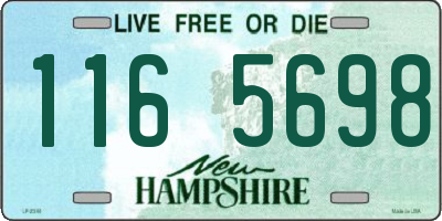 NH license plate 1165698