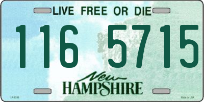 NH license plate 1165715