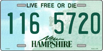NH license plate 1165720