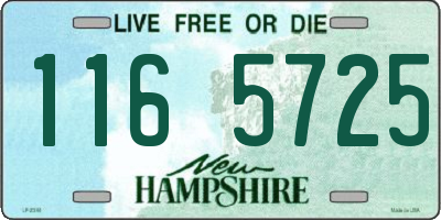 NH license plate 1165725