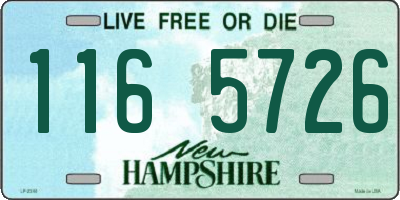NH license plate 1165726