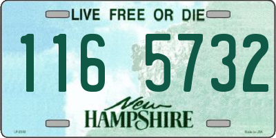 NH license plate 1165732