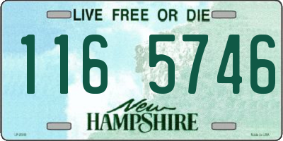 NH license plate 1165746