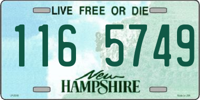 NH license plate 1165749