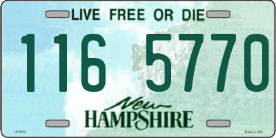 NH license plate 1165770