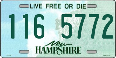 NH license plate 1165772