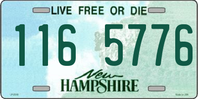 NH license plate 1165776