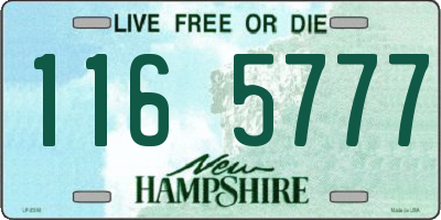 NH license plate 1165777