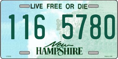 NH license plate 1165780