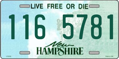 NH license plate 1165781