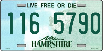 NH license plate 1165790
