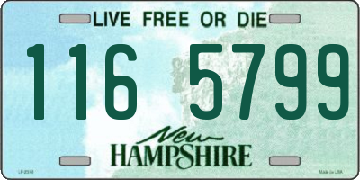 NH license plate 1165799
