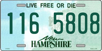 NH license plate 1165808