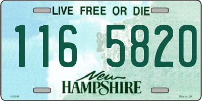 NH license plate 1165820