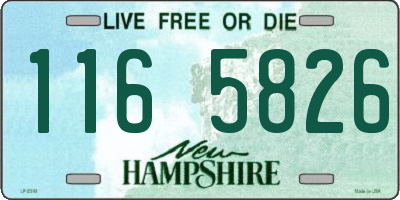 NH license plate 1165826