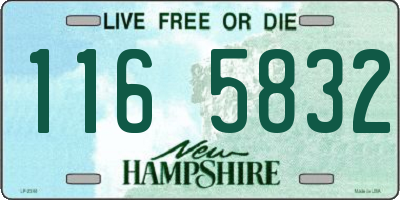 NH license plate 1165832