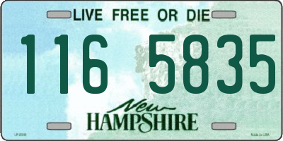 NH license plate 1165835