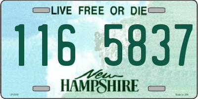 NH license plate 1165837