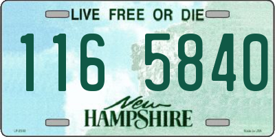 NH license plate 1165840