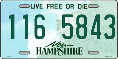 NH license plate 1165843